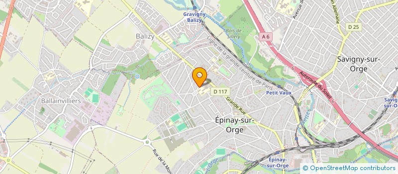 localisation de l'entreprise MADAME EDWIGE BARBOSA à EPINAY-SUR-ORGE