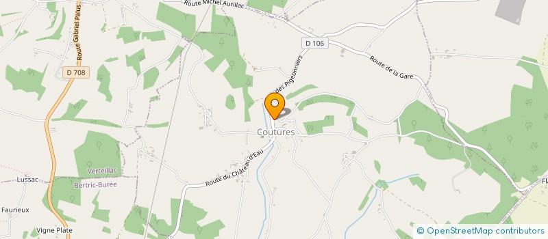 localisation de l'entreprise MADAME EDWIGE BAUDOUIN à VERTEILLAC