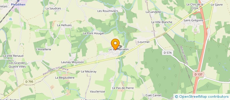 localisation de l'entreprise MADAME EDWIGE BERTHELOT  PLEUDIHEN-SUR-RANCE