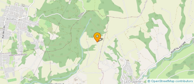 localisation de l'entreprise MADAME EDWIGE BONNET  BESSAS