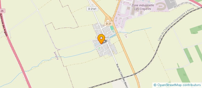 localisation de l'entreprise MADAME EDWIGE BOUCHE  LA VEUVE