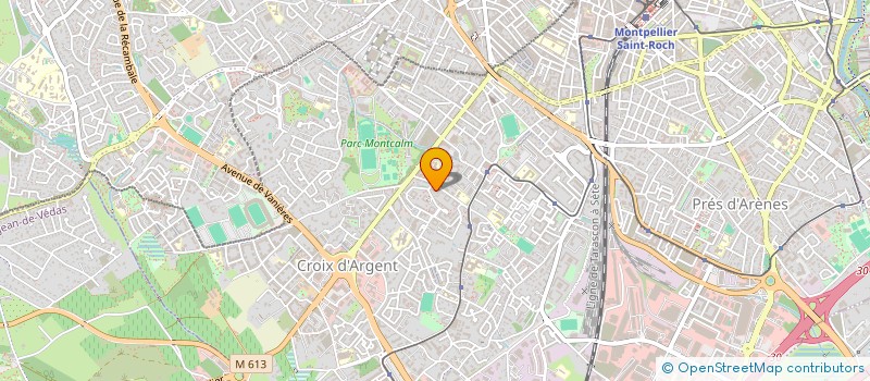 localisation de l'entreprise MADAME EDWIGE BRINI à MONTPELLIER