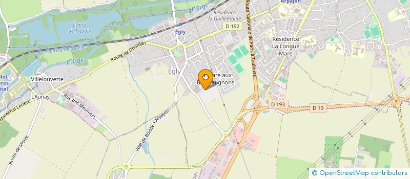 localisation de l'entreprise MADAME EDWIGE BUDIMBU  EGLY