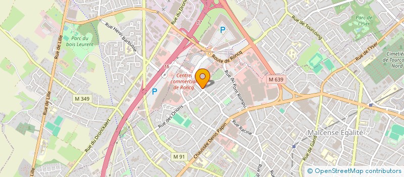 localisation de l'entreprise MADAME EDWIGE CATEL à TOURCOING