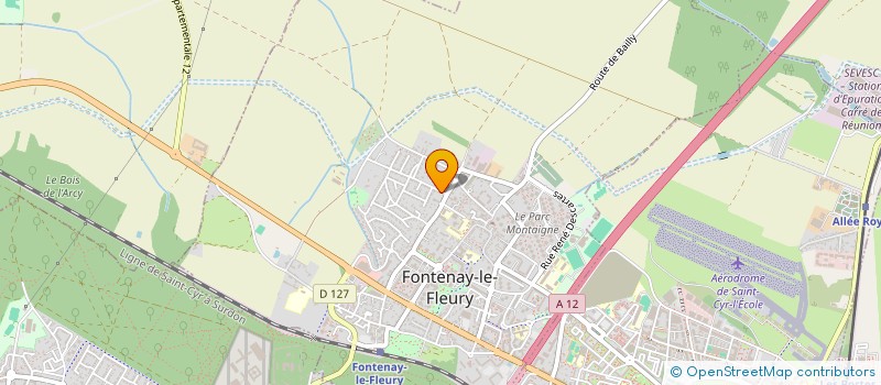 localisation de l'entreprise MADAME EDWIGE CHEVALIER à FONTENAY-LE-FLEURY