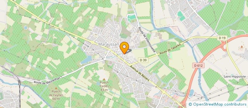 localisation de l'entreprise MADAME EDWIGE COTTON  MARAUSSAN