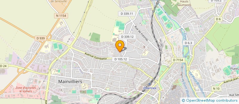 localisation de l'entreprise MADAME EDWIGE COUASNET à MAINVILLIERS