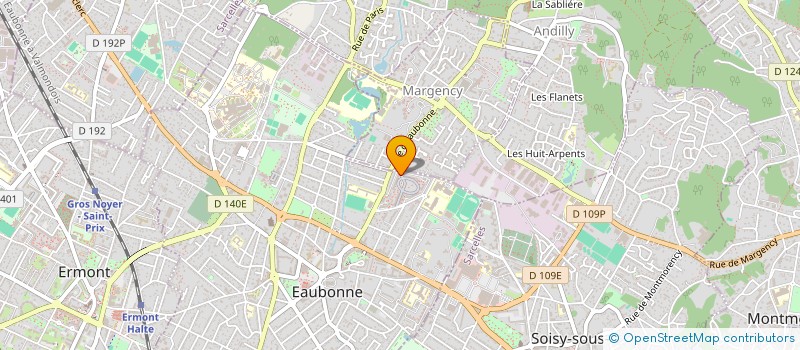 localisation de l'entreprise MADAME EDWIGE DAVION à EAUBONNE