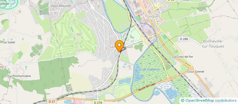 localisation de l'entreprise MADAME EDWIGE DELAGRANGE  SAINT-ARNOULT