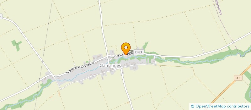 localisation de l'entreprise MADAME EDWIGE DOULET  BLANCS-COTEAUX