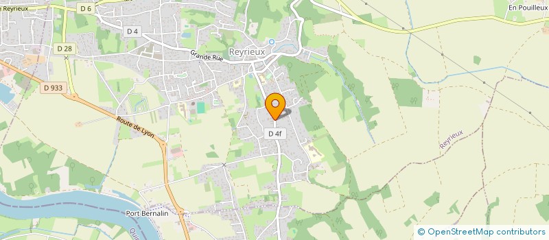 localisation de l'entreprise MADAME EDWIGE ESPOSITO à REYRIEUX