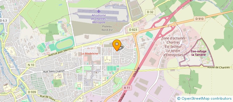 localisation de l'entreprise MADAME EDWIGE ETIENNE à CHARTRES