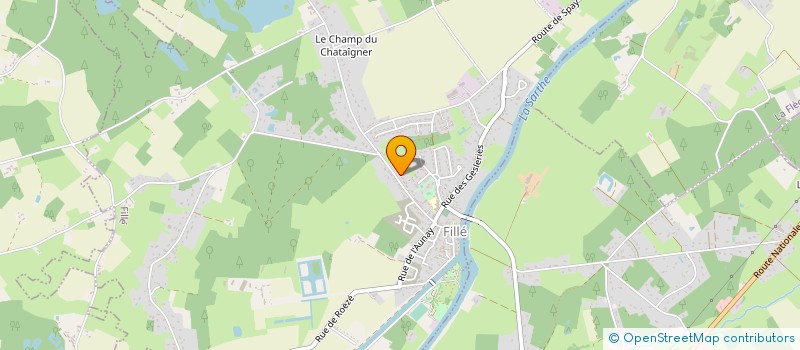 localisation de l'entreprise MADAME EDWIGE FOULON  FILLE