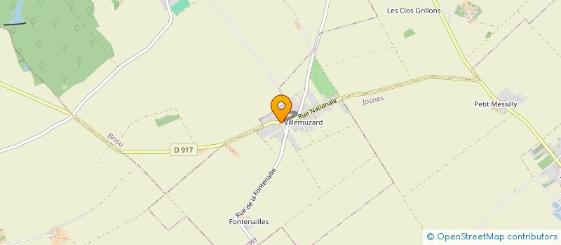 localisation de l'entreprise MADAME EDWIGE GOSSET  LORGES