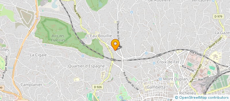 localisation de l'entreprise MADAME EDWIGE GROSSAT  NIMES