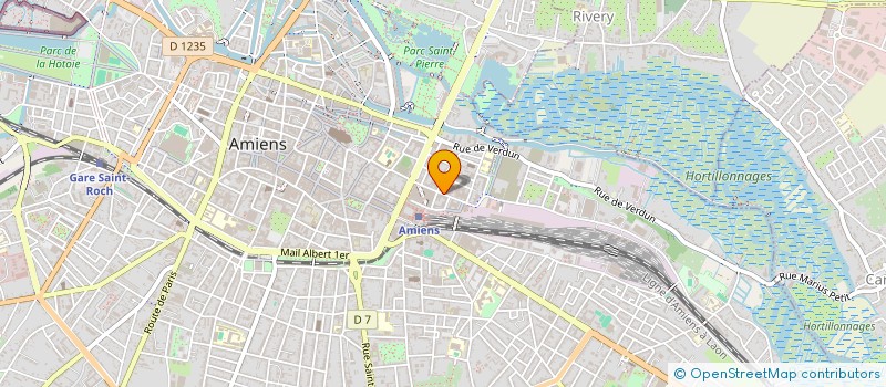 localisation de l'entreprise MADAME EDWIGE GUERET  AMIENS