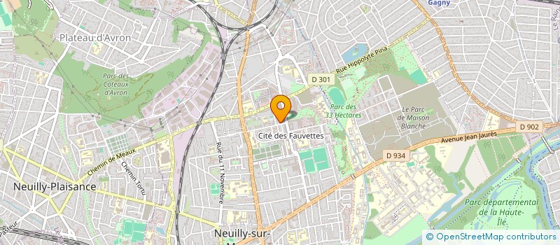 localisation de l'entreprise MADAME EDWIGE IBATO BIHENG à NEUILLY-SUR-MARNE