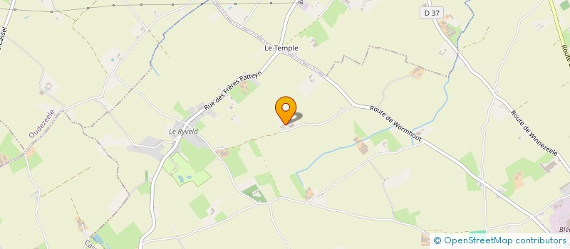 localisation de l'entreprise MADAME EDWIGE IOOS à STEENVOORDE