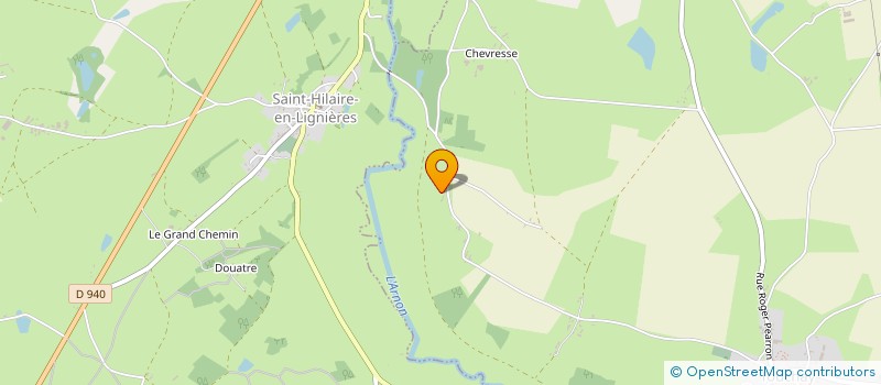 localisation de l'entreprise MADAME EDWIGE JOUGNIAUX  TOUCHAY