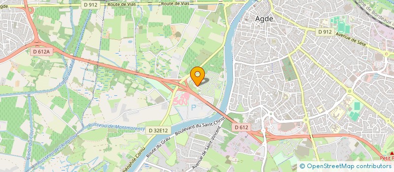 localisation de l'entreprise MADAME EDWIGE KOCHANEK à AGDE