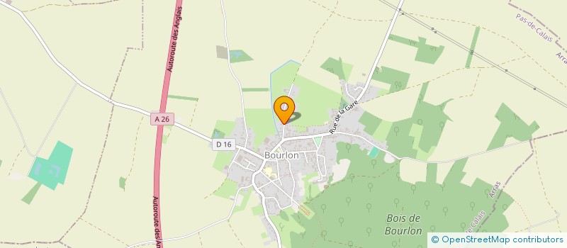 localisation de l'entreprise MADAME EDWIGE LE DOYEN  GUYENCOURT-SAULCOURT