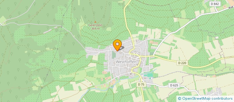 localisation de l'entreprise MADAME EDWIGE LEGER  WESTHOFFEN