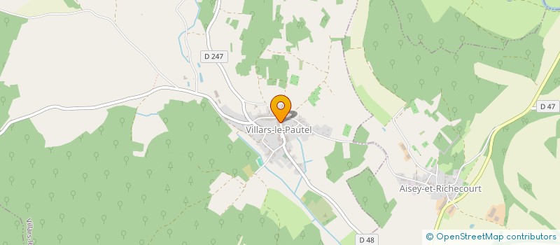 localisation de l'entreprise MADAME EDWIGE LEIMBACHER- GIRARDEY  VILLARS-LE-PAUTEL