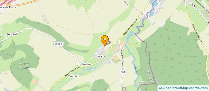 localisation de l'entreprise MADAME EDWIGE MAINEMARE  HAUDRICOURT