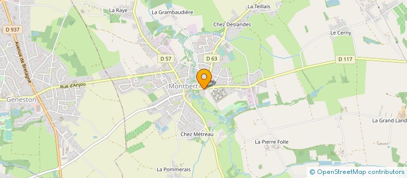 localisation de l'entreprise MADAME EDWIGE MAINGUY à MONTBERT
