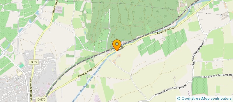 localisation de l'entreprise MADAME EDWIGE MARBET  TARASCON