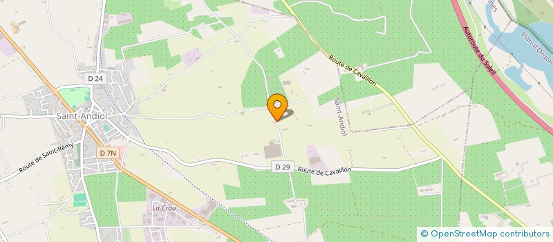 localisation de l'entreprise MADAME EDWIGE MARCHAND  SAINT-ANDIOL