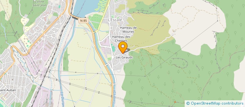 localisation de l'entreprise MADAME EDWIGE MASIELLO  L'ESCALE