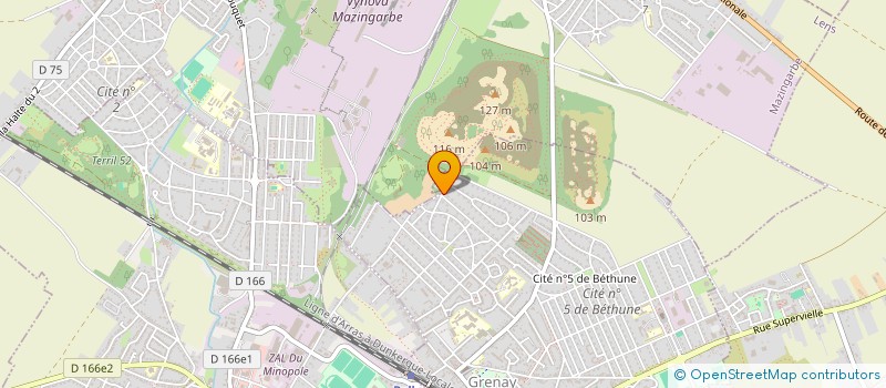 localisation de l'entreprise MADAME EDWIGE MEHAY  GRENAY