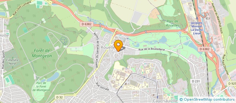 localisation de l'entreprise MADAME EDWIGE MESSIE à LE HAVRE