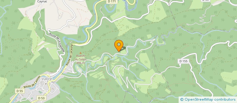 localisation de l'entreprise MADAME EDWIGE PELISSIER  SAINT-PIERRE-DE-TRIVISY