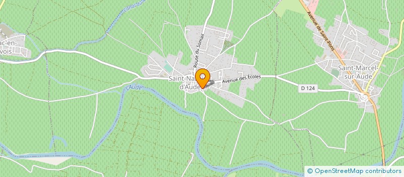 localisation de l'entreprise MADAME EDWIGE PETIT  LE THORONET