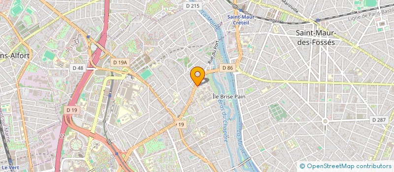 localisation de l'entreprise MADAME EDWIGE POTTIER  TOURS