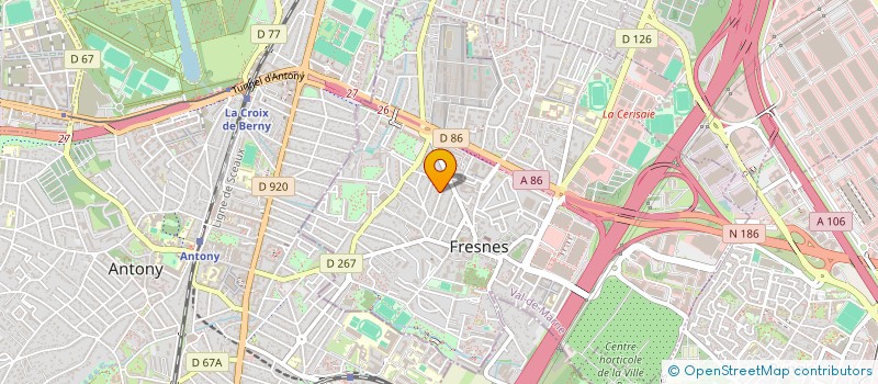 localisation de l'entreprise MADAME EDWIGE TRIAD à FRESNES