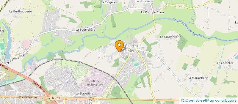 localisation de l'entreprise MADAME EDWIGE WOJCIECHOWSKI  PORNIC