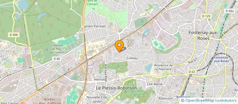 localisation de l'entreprise MADAME EDWIGE ZAMORA à CLAMART