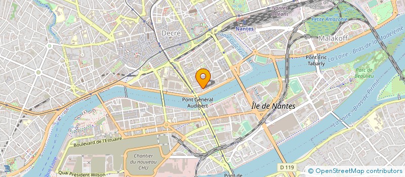 localisation de l'entreprise MADAME EDWIGE ZELLER  CLISSON