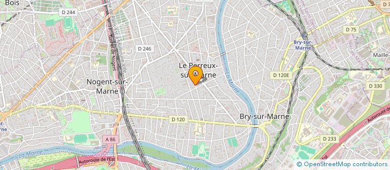 localisation de l'entreprise MADAME EDWINA HOEL à LE PERREUX-SUR-MARNE
