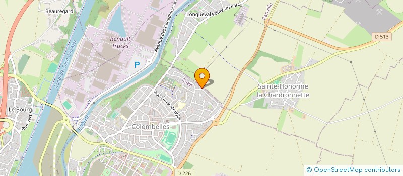 localisation de l'entreprise MADAME EDY BOUILLON  COLOMBELLES