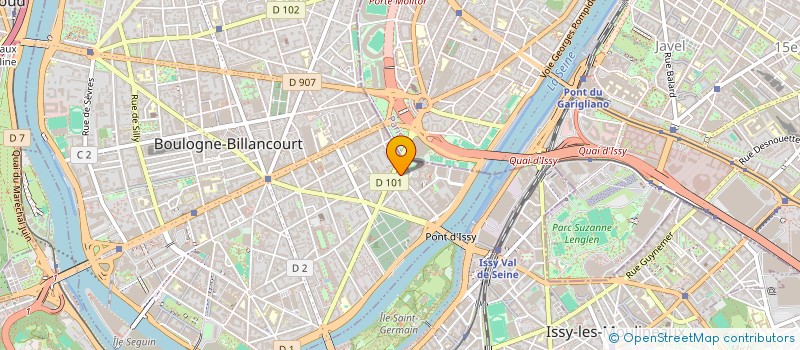 localisation de l'entreprise MADAME EDYTA GAWEL à BOULOGNE-BILLANCOURT