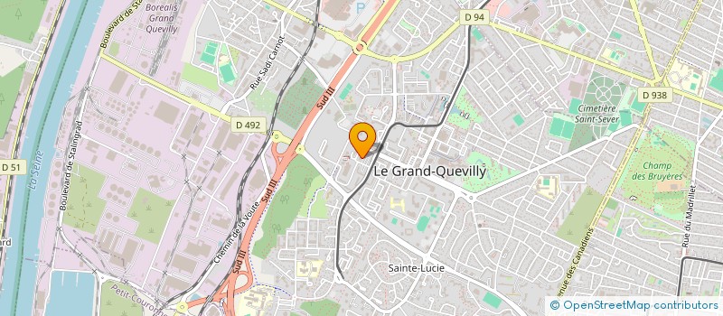 localisation de l'entreprise MADAME EDYTA MUS  LE GRAND-QUEVILLY