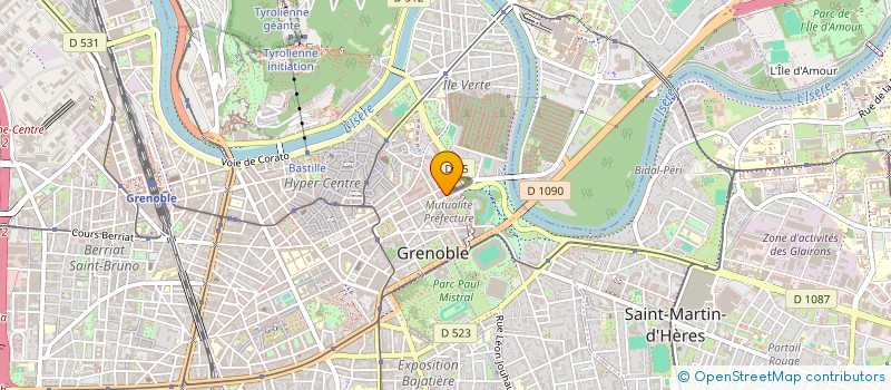 localisation de l'entreprise MADAME EDYTA TOLWINSKA à GRENOBLE