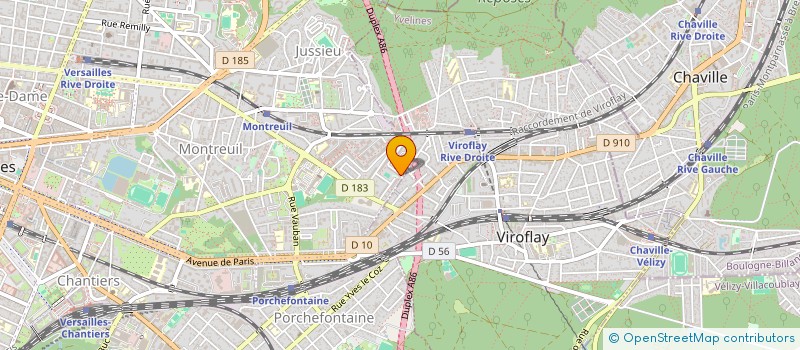 localisation de l'entreprise MADAME EDYTA WRONKA à VERSAILLES