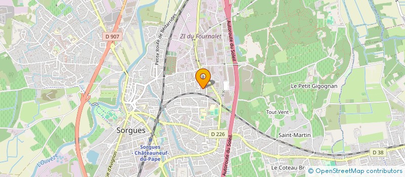 localisation de l'entreprise MADAME EFFIE SIDHOUM  SORGUES