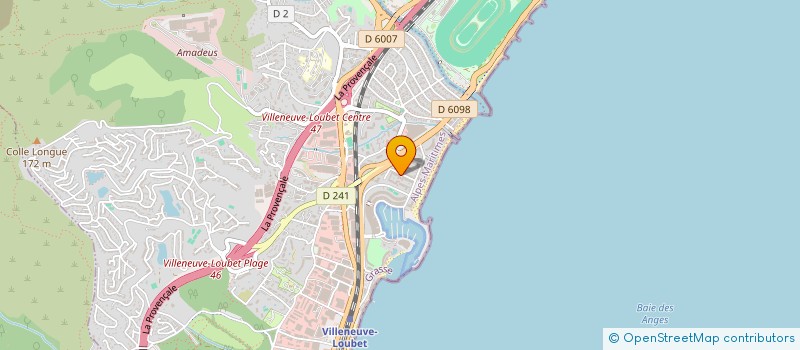 localisation de l'entreprise MADAME EFIMIA CODITA à VILLENEUVE-LOUBET