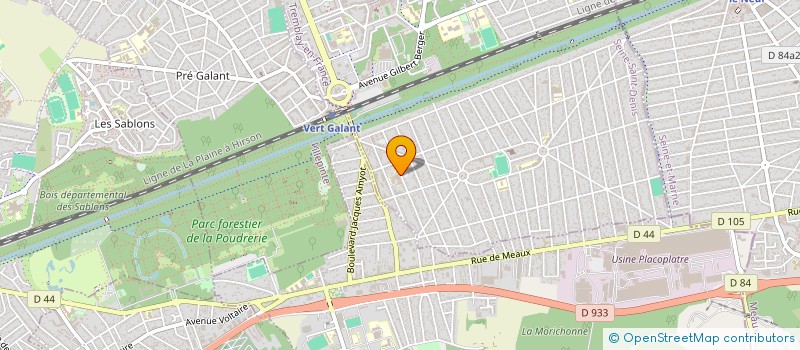 localisation de l'entreprise MADAME EFROSSINIA DOBREVA à TREMBLAY-EN-FRANCE